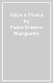 Goya e l Italia