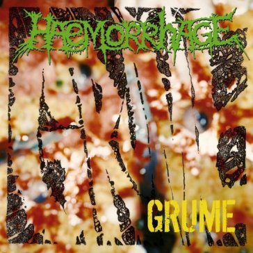 Grume - yellow with splatter vinyl - Haemorrhage
