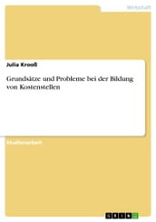 Grundsätze und Probleme bei der Bildung von Kostenstellen