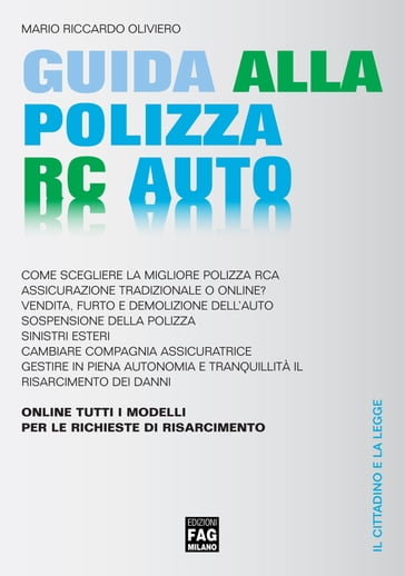 Guida alla polizza RC auto - Mario Riccardo Oliviero