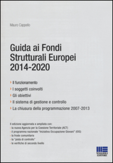 Guida ai fondi europei 2014-2020 - Mauro Cappello