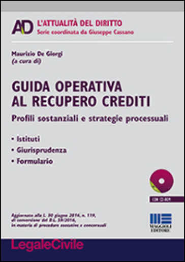 Guida operativa al recupero crediti - Maurizio De Giorgi