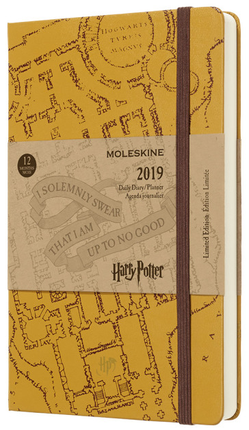 HARRY POTTER 12 mesi - Agenda giornaliera in edizione limitata - Large - Beige