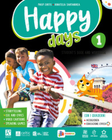 Happy days. Per la 3ª classe elementare. Con e-book. Con espansione online. Vol. 3 - Philip Curtis - Donatella Santandrea