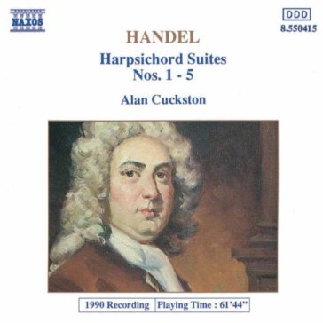 Harpsichord suites nos:1-5 - CUCKSTON ALAN