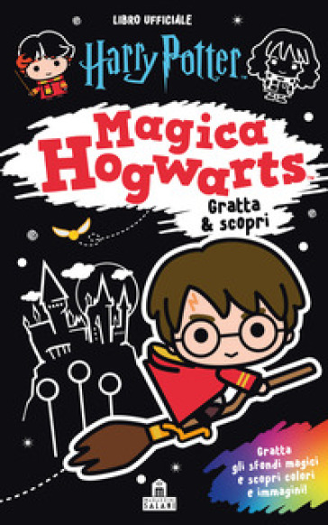 Harry Potter. Magica Hogwarts. Gratta & scopri. Con matita - J. K. Rowling