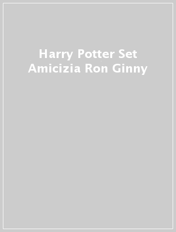 Harry Potter Set Amicizia Ron & Ginny
