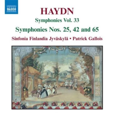 Haydn: symphonies n.25,42 & 65 - Patrick Gallois
