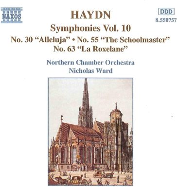 Haydn symphonies vol 10 - Ward Nicholas