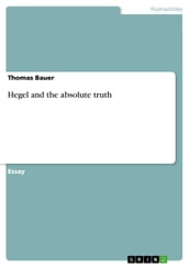 Hegel and the absolute truth