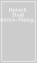 Henoch. Studi storico-filologici sull ebraismo 1990. 2.