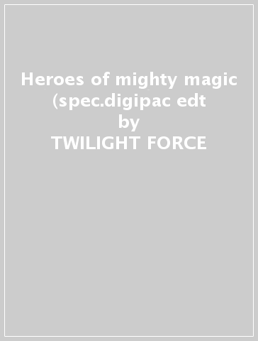 Heroes of mighty magic (spec.digipac edt - TWILIGHT FORCE