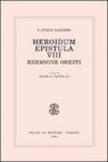 Heroidum epistula VIII. Hermione Oresti - Publio Ovidio Nasone