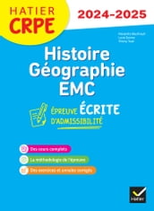 Histoire-Géographie-EMC- CRPE 2024-2025 - Epreuve écrite d admissibilité