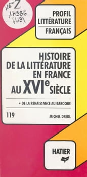 Histoire de la littérature en France au XVIe siècle