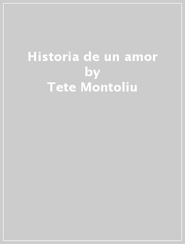 Historia de un amor - Tete Montoliu