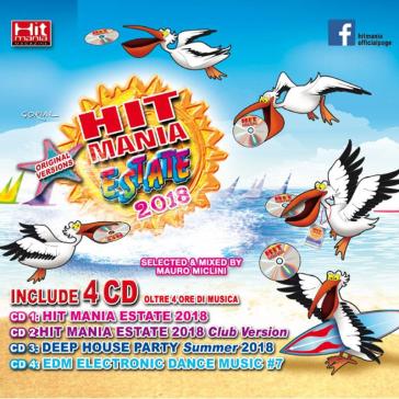 Hit mania estate 2018 (4CD+rivista) - AA.VV. Artisti Vari