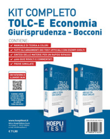 Manuale di teoria. TOLC-I