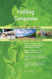 Holding Companies A Complete Guide - 2020 Edition