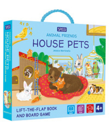 House pets. Animal friends. Ediz. a colori. Con gioco da tavolo - Jessica Martinello