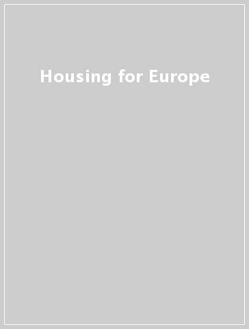 Housing for Europe