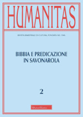 Humanitas (2021). 2: Bibbia e predicazione in Savonarola