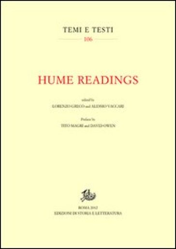 Hume readings