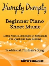 Humpty Dumpty Beginner Piano Sheet Music
