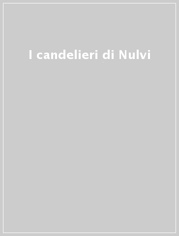 I candelieri di Nulvi