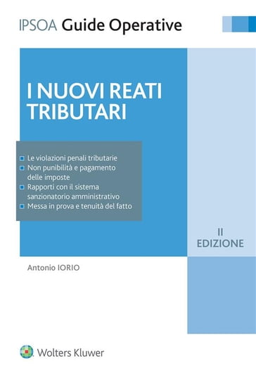 I nuovi reati tributari - Antonio Iorio