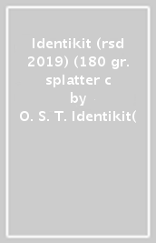 Identikit (rsd 2019) (180 gr. splatter c