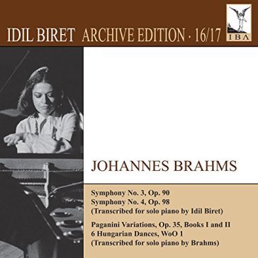 Idil biret archive edition, vol. 16-17 - Johannes Brahms
