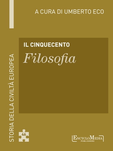 Il Cinquecento - Filosofia - Umberto Eco