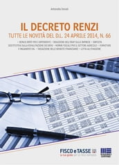 Il Decreto Renzi