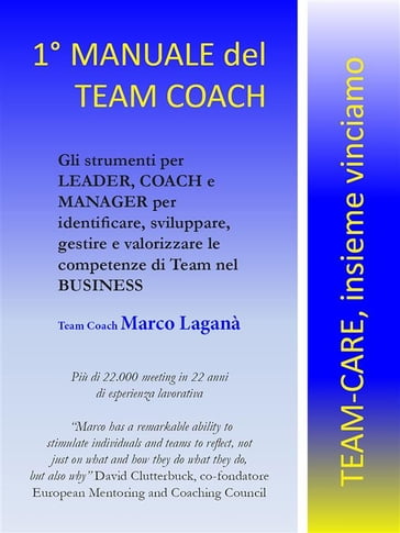 Il Manuale del team Coach - Marco Laganà