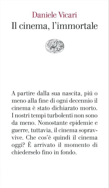 Il cinema, l'immortale - Daniele Vicari