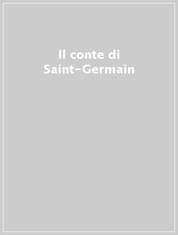 Il conte di Saint-Germain