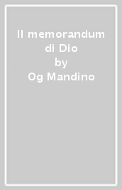 Il memorandum di Dio