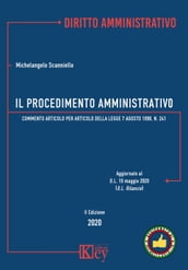 Il procedimento amministrativo