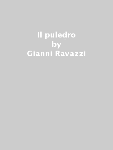 Il puledro - Gianni Ravazzi