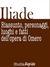 Iliade. Riassunto, personaggi, luoghi e fatti dell opera di Omero