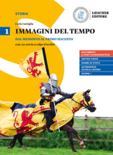 Immagini del tempo. Per il triennio delle Scuole superiori. Con ebook. Con espansione online. 1: Dal medioevo al primo Seicento-La storia a colpo d'occhio - Carlo Cartiglia