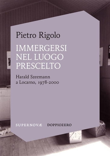 Immergersi nel luogo prescelto - Pietro Rigolo