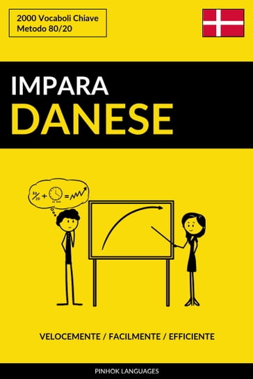 Impara il Danese: Velocemente / Facilmente / Efficiente: 2000 Vocaboli Chiave - Pinhok Languages