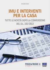 Imu e interventi per la casa