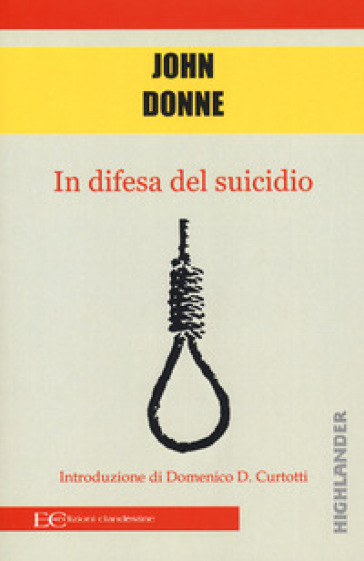 In difesa del suicidio - John Donne