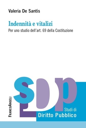 Indennità e vitalizi - Valeria De Santis