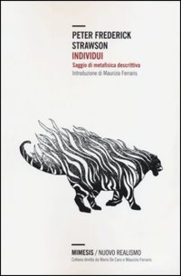 Individui. Saggi di metafisica descrittiva - Peter Frederick Strawson