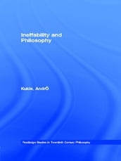 Ineffability and Philosophy
