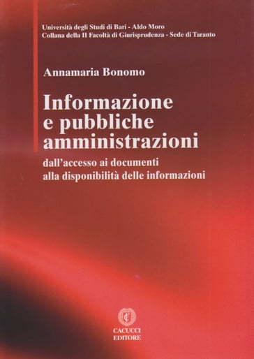 Informazione e pubbliche amministrazioni - Annamaria Bonomo